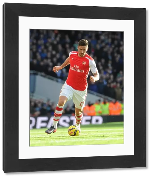 Olivier Giroud Scores Duo: Arsenal 2-0 Everton, Barclays Premier League, Emirates Stadium (1 / 3 / 15)