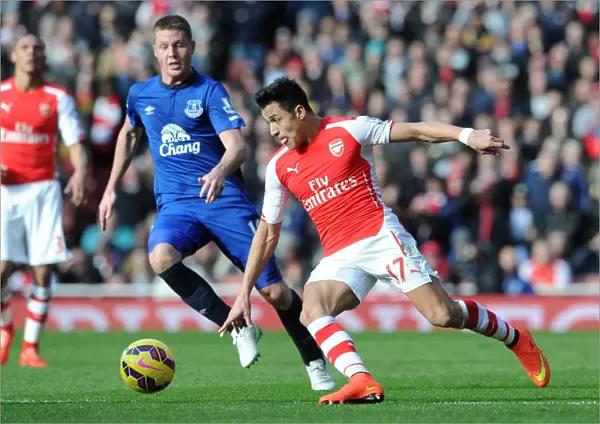 Clash of Stars: Sanchez vs McCarthy in Arsenal vs Everton Premier League Showdown