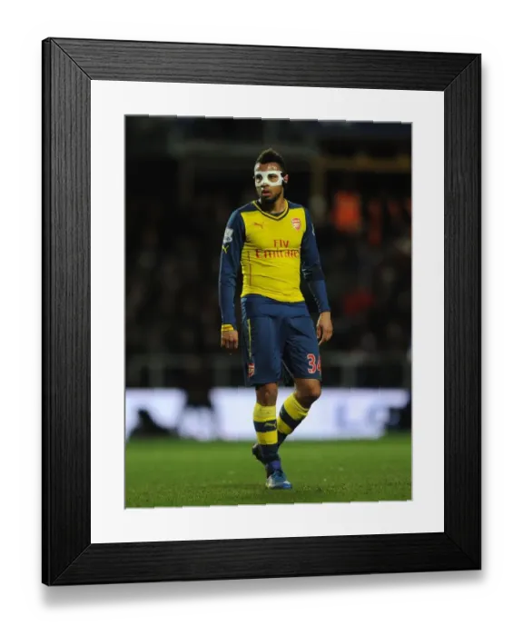 Framed Print : Francis Coquelin: In Action for Arsenal Against Queens Park Rangers (2015) Framed Print : Francis Coquelin: In Action for Arsenal Against Queens Park Rangers (2015)