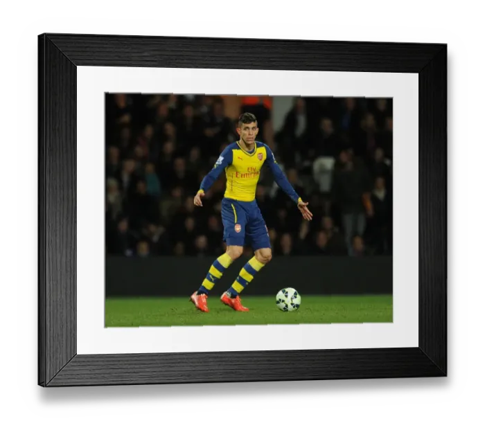 Framed Print : Gabriel in Action: Queens Park Rangers vs. Arsenal, Premier League 2014-15 Framed Print : Gabriel in Action: Queens Park Rangers vs. Arsenal, Premier League 2014-15