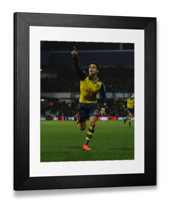 Framed Print : Alexis Sanchez Scores His Second: Arsenal's Triumph Over Queens Park Rangers in Premier League 2014-15 Framed Print : Alexis Sanchez Scores His Second: Arsenal's Triumph Over Queens Park Rangers in Premier League 2014-15