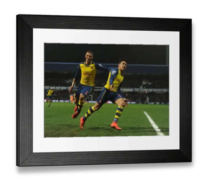 Framed Print : Alexis Sanchez's Brace: Arsenal's Victory Over Queens Park Rangers in Premier League, 2015 Framed Print : Alexis Sanchez's Brace: Arsenal's Victory Over Queens Park Rangers in Premier League, 2015