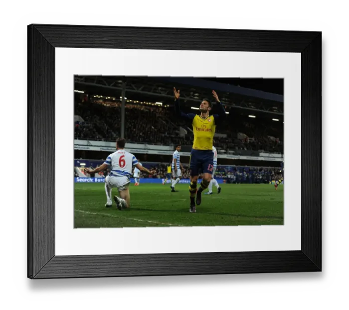 Framed Print : Giroud's Goal: Arsenal Triumphs over Queens Park Rangers (2015) Framed Print : Giroud's Goal: Arsenal Triumphs over Queens Park Rangers (2015)
