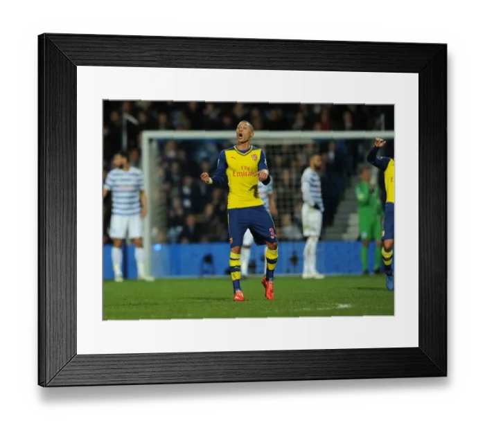 Framed Print : Arsenal's Kieran Gibbs in Action against Queens Park Rangers (2015) Framed Print : Arsenal's Kieran Gibbs in Action against Queens Park Rangers (2015)