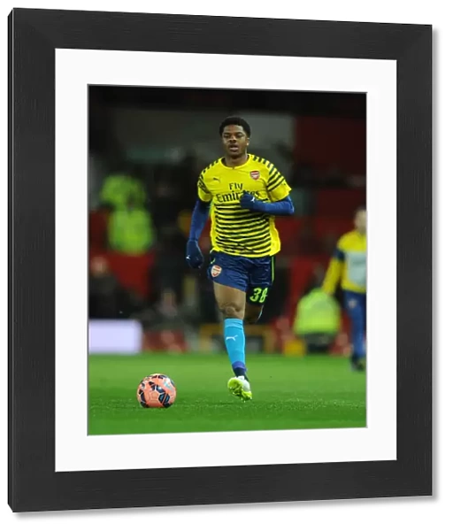 Chuba Akpom (Arsenal). Manchester United 1: 2 Arsenal. FA Cup 6th Round. Old Trafford