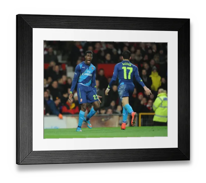 Framed Print : Welbeck and Sanchez: Arsenal's Unstoppable Duo Strikes Back at Manchester United in FA Cup Quarterfinals Framed Print : Welbeck and Sanchez: Arsenal's Unstoppable Duo Strikes Back at Manchester United in FA Cup Quarterfinals