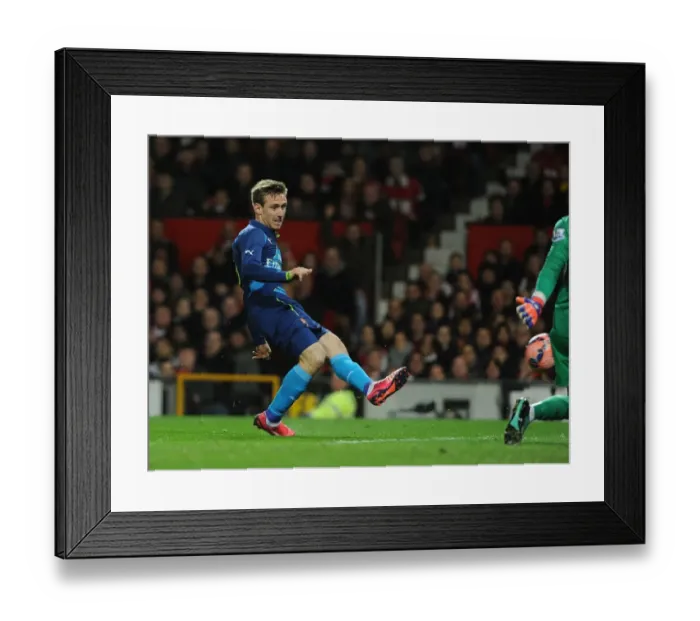 Framed Print : Nacho Monreal's Stunning FA Cup Goal: Arsenal Stuns Manchester United (2015) Framed Print : Nacho Monreal's Stunning FA Cup Goal: Arsenal Stuns Manchester United (2015)