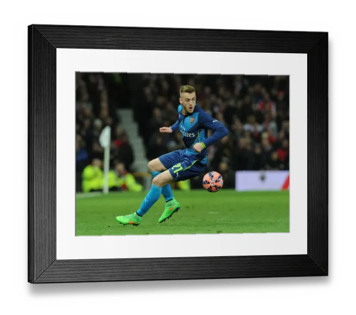 Framed Print : Arsenal's Calum Chambers Faces Off Against Manchester United in FA Cup Quarterfinal Framed Print : Arsenal's Calum Chambers Faces Off Against Manchester United in FA Cup Quarterfinal