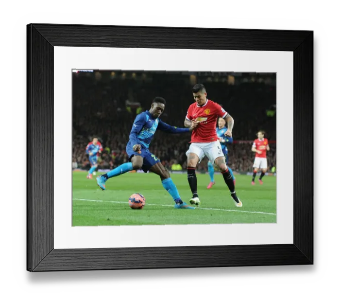 Framed Print : Clash of Titans: Manchester United vs. Arsenal - FA Cup Quarterfinal Battle Framed Print : Clash of Titans: Manchester United vs. Arsenal - FA Cup Quarterfinal Battle