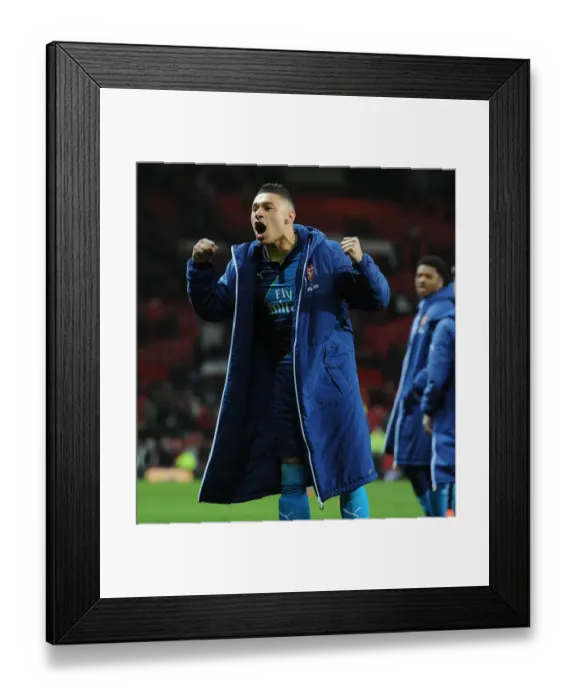 Framed Print : Alex Oxlade-Chamberlain's Triumph: Arsenal's FA Cup Quarterfinal Victory over Manchester United Framed Print : Alex Oxlade-Chamberlain's Triumph: Arsenal's FA Cup Quarterfinal Victory over Manchester United
