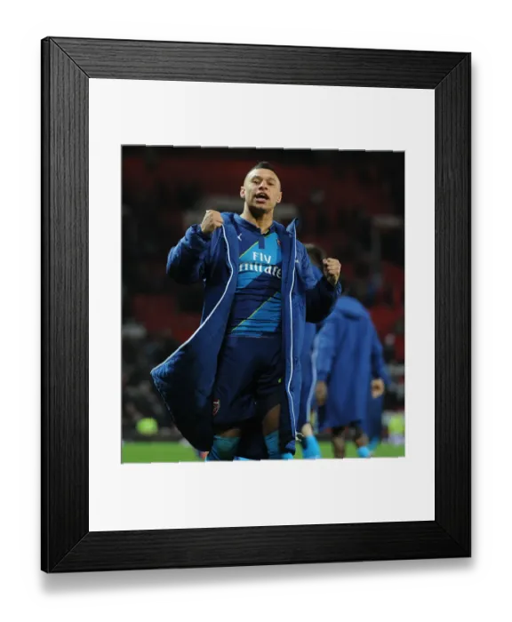 Framed Print : Alex Oxlade-Chamberlain's Euphoric Moment: Arsenal's FA Cup Victory over Manchester United (2014-15) Framed Print : Alex Oxlade-Chamberlain's Euphoric Moment: Arsenal's FA Cup Victory over Manchester United (2014-15)
