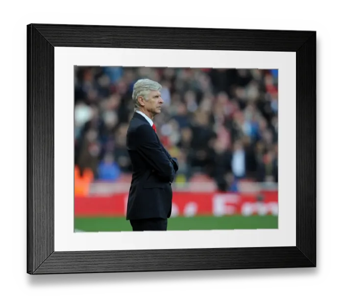 Framed Print : Arsene Wenger: Arsenal Manager Before Arsenal vs West Ham United, Premier League 2015 Framed Print : Arsene Wenger: Arsenal Manager Before Arsenal vs West Ham United, Premier League 2015