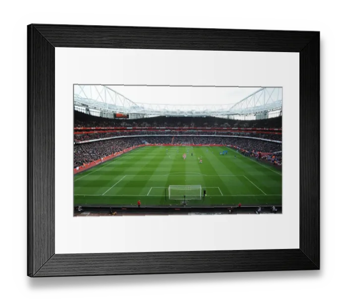 Framed Print : Arsenal vs. West Ham United: Premier League Showdown at Emirates Stadium