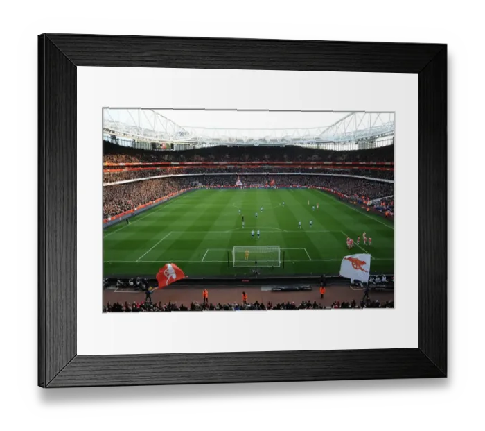 Framed Print : Arsenal vs. West Ham United: Premier League Clash at Emirates Stadium