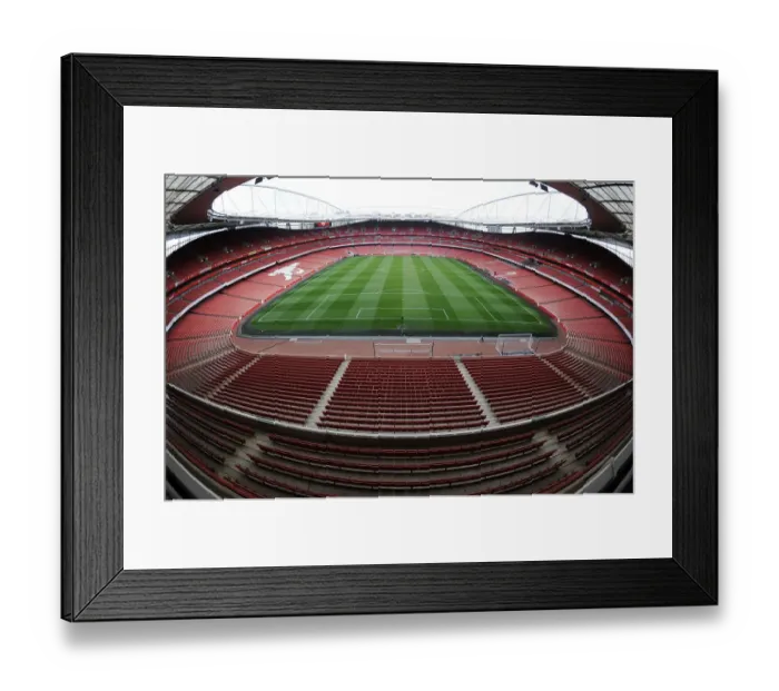 Framed Print : Arsenal vs. West Ham United: Premier League Clash at Emirates Stadium