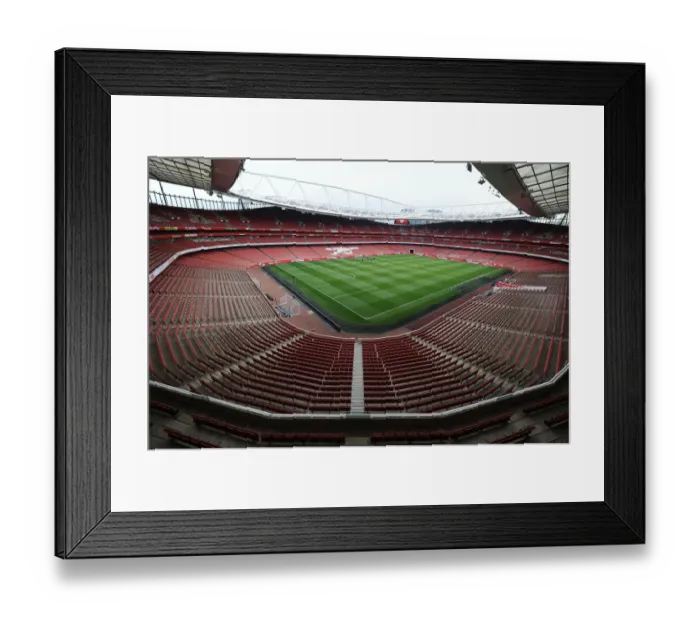 Framed Print : Arsenal vs. West Ham United: Premier League Clash at Emirates Stadium