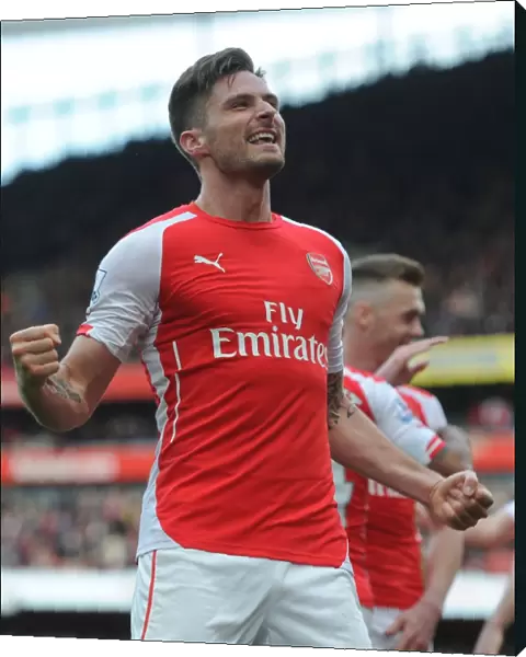 Giroud's Thriller: Arsenal's Dramatic Comeback Win Against West Ham United, 2014-15