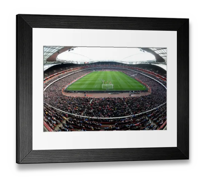Framed Print : Arsenal vs. West Ham United at Emirates Stadium, Premier League 2015