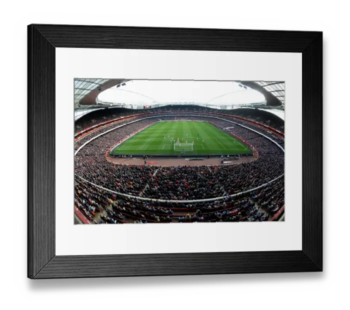 Framed Print : Arsenal vs. West Ham United at Emirates Stadium, Premier League 2014 / 15