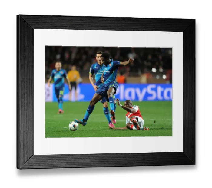 Framed Print : Monaco vs. Arsenal: A Battle in the UEFA Champions League Round of 16 (2014 / 15) Framed Print : Monaco vs. Arsenal: A Battle in the UEFA Champions League Round of 16 (2014 / 15)