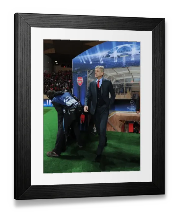 Framed Print : Arsene Wenger: Arsenal Boss Ahead of Monaco Showdown in Champions League Framed Print : Arsene Wenger: Arsenal Boss Ahead of Monaco Showdown in Champions League