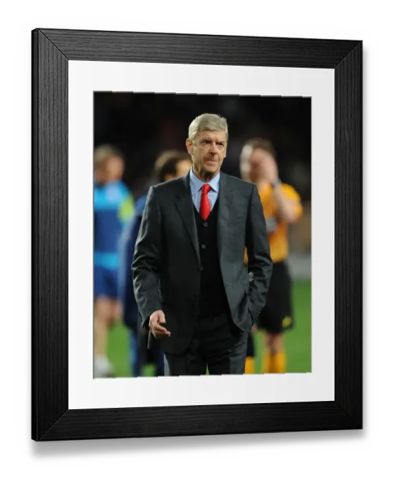 Framed Print : Arsene Wenger Leads Arsenal Against AS Monaco in the 2014 / 15 UEFA Champions League Framed Print : Arsene Wenger Leads Arsenal Against AS Monaco in the 2014 / 15 UEFA Champions League