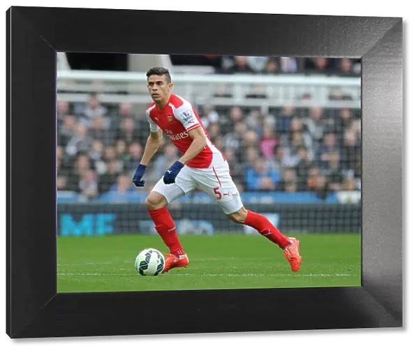Gabriel in Action: Newcastle United vs. Arsenal, Premier League 2014 / 15