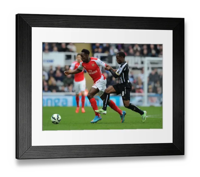 Framed Print : Intense Rivalry: Welbeck vs. Anita - Arsenal vs. Newcastle United, Premier League 2014 / 15 Framed Print : Intense Rivalry: Welbeck vs. Anita - Arsenal vs. Newcastle United, Premier League 2014 / 15