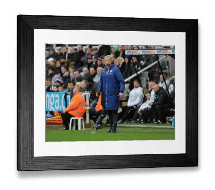 Framed Print : Arsene Wenger at St. James Park: Arsenal vs. Newcastle United, Premier League 2014 / 15 Framed Print : Arsene Wenger at St. James Park: Arsenal vs. Newcastle United, Premier League 2014 / 15