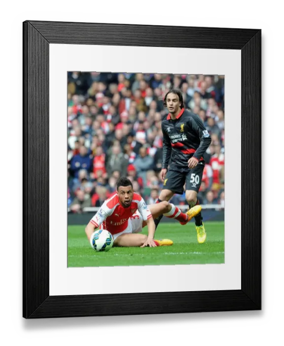 Framed Print : Coquelin's Dominance: Arsenal's 4-1 Victory over Liverpool featuring Coquelin vs Markovic Framed Print : Coquelin's Dominance: Arsenal's 4-1 Victory over Liverpool featuring Coquelin vs Markovic