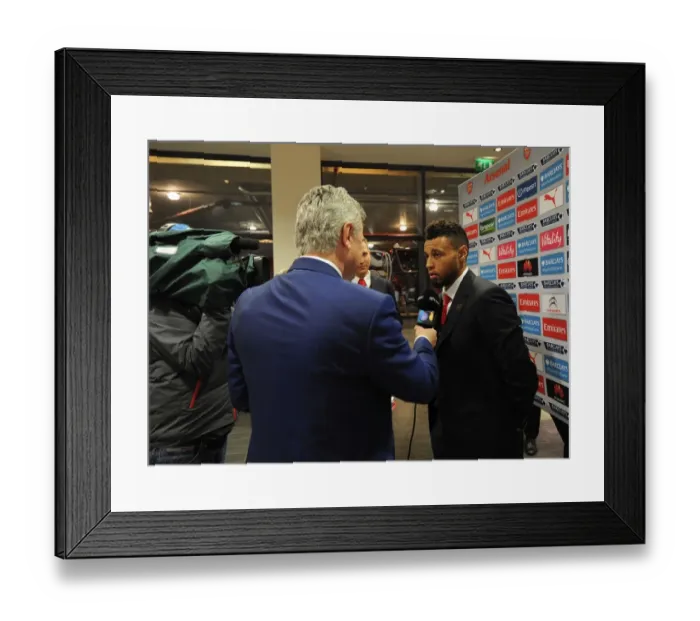 Framed Print : Francis Coquelin: Arsenal's Ready-for-Battle Midfielder Ahead of Arsenal v Liverpool Clash (2015) Framed Print : Francis Coquelin: Arsenal's Ready-for-Battle Midfielder Ahead of Arsenal v Liverpool Clash (2015)
