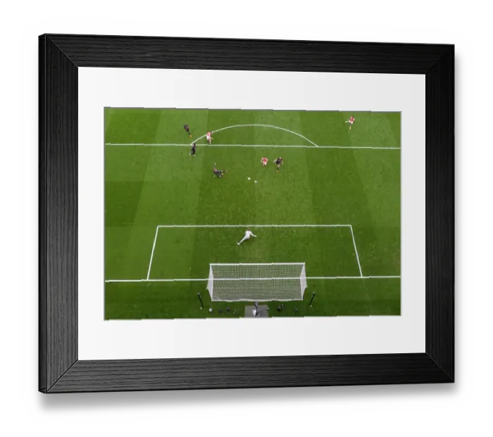 Framed Print : Giroud's Brace: Arsenal's 4-Goal Rampage vs. Liverpool (April 2015)