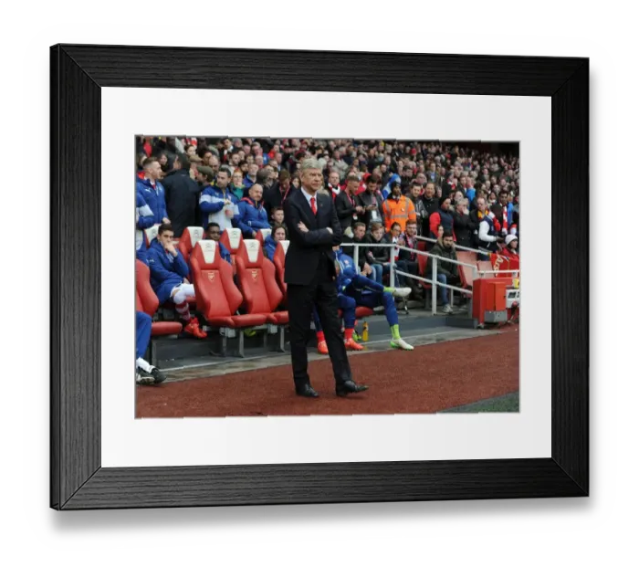 Framed Print : Arsene Wenger: Arsenal Manager Before Arsenal vs Liverpool (2014-15) Framed Print : Arsene Wenger: Arsenal Manager Before Arsenal vs Liverpool (2014-15)