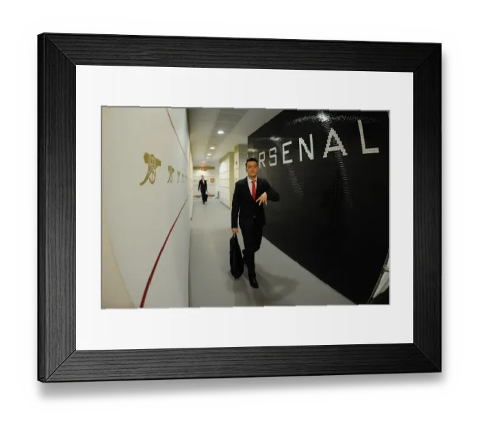 Framed Print : Mesut Ozil's Arrival: Arsenal Changing Room Before Arsenal vs Liverpool (2014-15) Framed Print : Mesut Ozil's Arrival: Arsenal Changing Room Before Arsenal vs Liverpool (2014-15)
