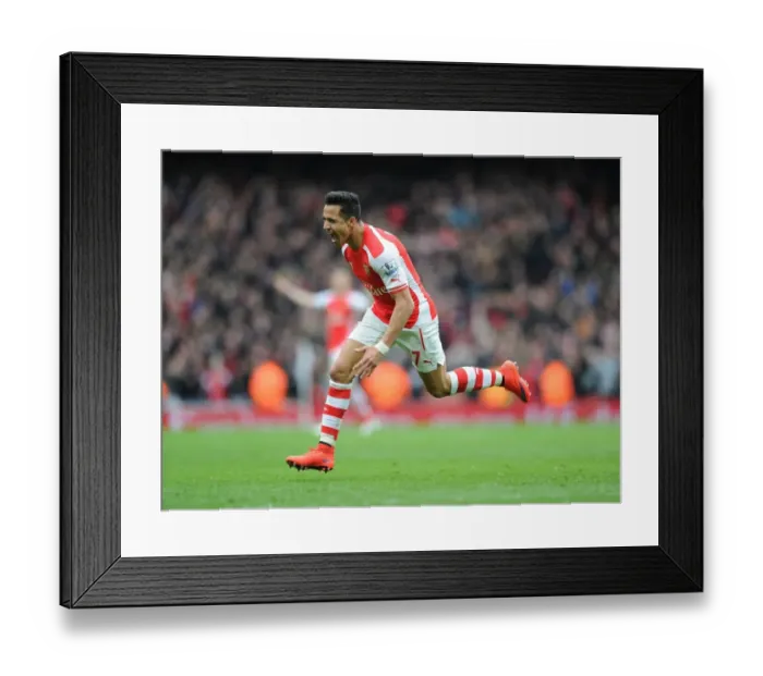 Framed Print : Alexis Sanchez's Hat-Trick: Thrilling Arsenal Victory Over Liverpool (April 2015) Framed Print : Alexis Sanchez's Hat-Trick: Thrilling Arsenal Victory Over Liverpool (April 2015)
