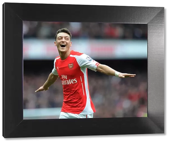 Mesut Ozil Scores the Decisive Goal: Arsenal vs. Liverpool, Premier League 2014-15