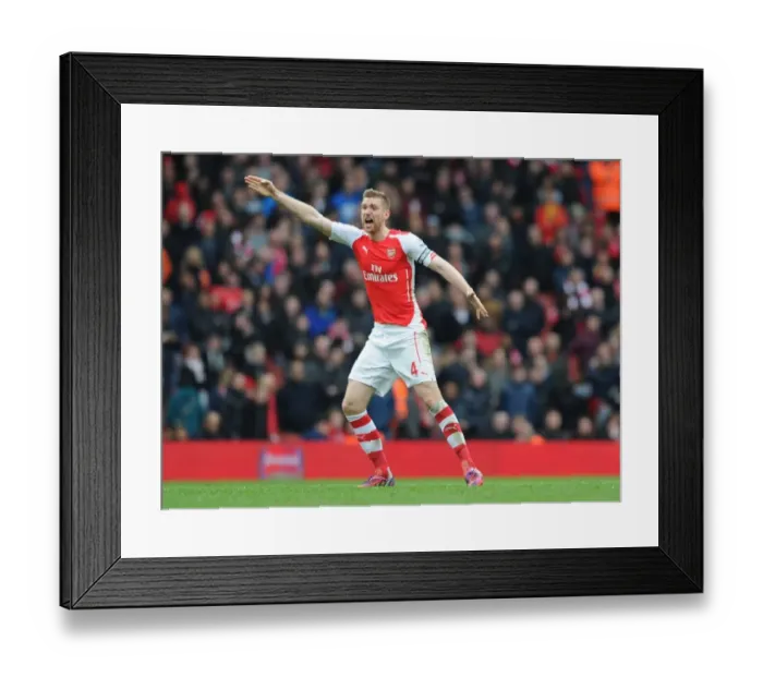 Framed Print : Per Mertesacker in Action: Arsenal vs. Liverpool at Emirates Stadium (April 2015) Framed Print : Per Mertesacker in Action: Arsenal vs. Liverpool at Emirates Stadium (April 2015)