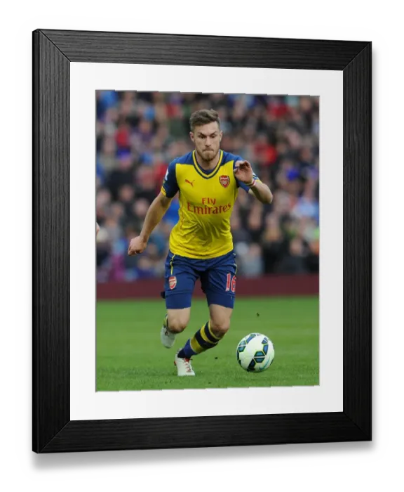 Framed Print : Aaron Ramsey in Action: Burnley vs. Arsenal, Premier League 2015 Framed Print : Aaron Ramsey in Action: Burnley vs. Arsenal, Premier League 2015
