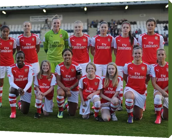 Arsenal Ladies. Arsenal Ladies 2: 0 Bristol Academy. FA Womens Super League. Meadow Park