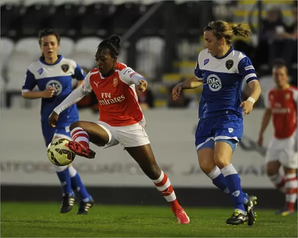 Danielle Carter Scores Twice: Arsenal Women's 2-0 Victory over Bristol Academy