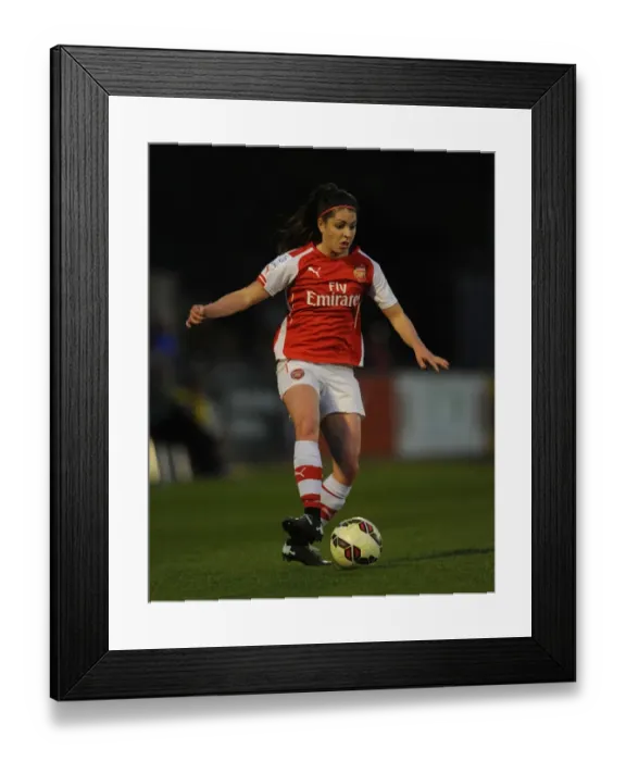 Framed Print : Clash of the Midfield Maestros: Carla Humphrey vs. Sophie Ingle in Arsenal vs. Bristol Academy WSL Showdown