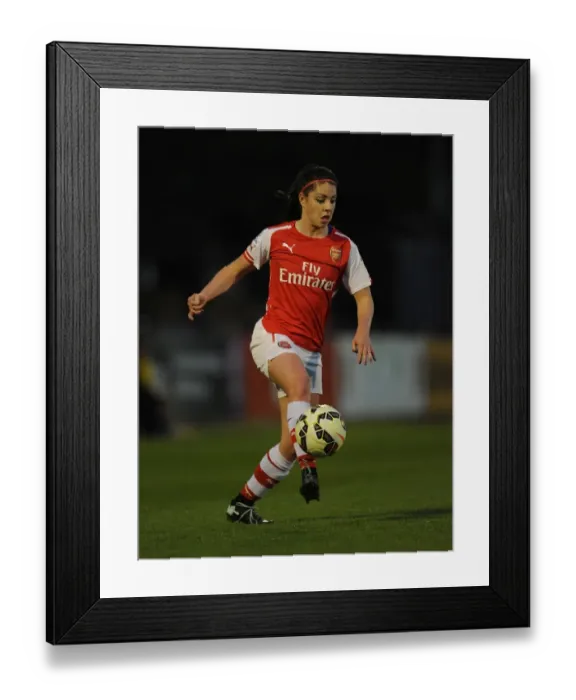 Framed Print : Arsenal's Carla Humphrey Goes Head-to-Head with Sophie Ingle of Bristol Academy: A Women's Football Showdown Framed Print : Arsenal's Carla Humphrey Goes Head-to-Head with Sophie Ingle of Bristol Academy: A Women's Football Showdown