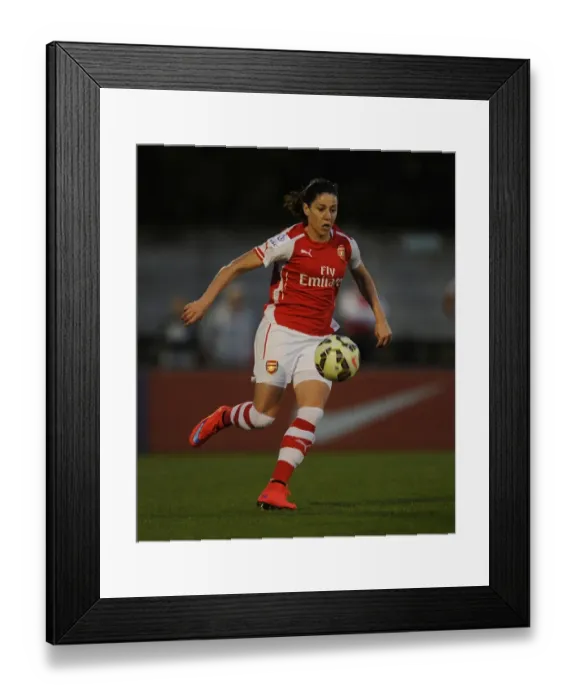 Framed Print : Vicky Losada in Action: Arsenal Ladies vs. Bristol Academy (2015)