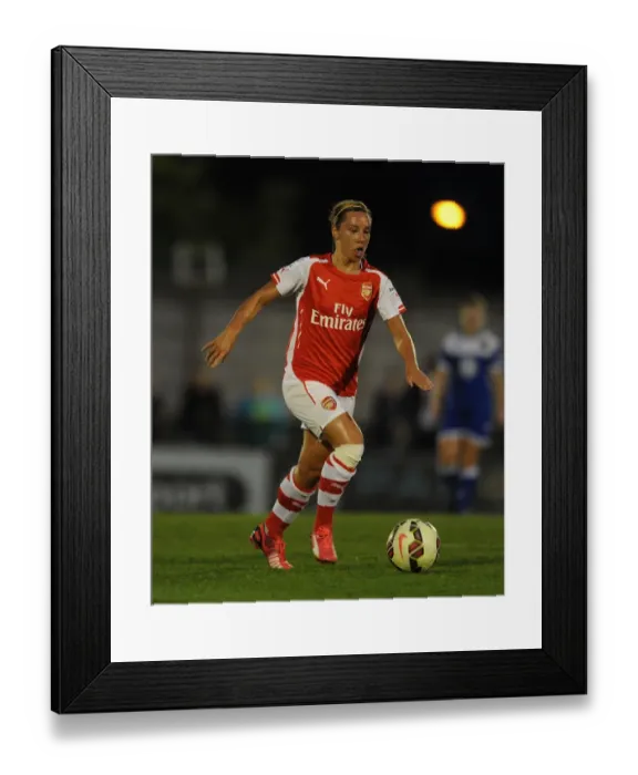 Framed Print : Battle of WSL Stars: Jordan Nobbs vs Sophie Ingle - Arsenal Ladies vs Bristol Academy