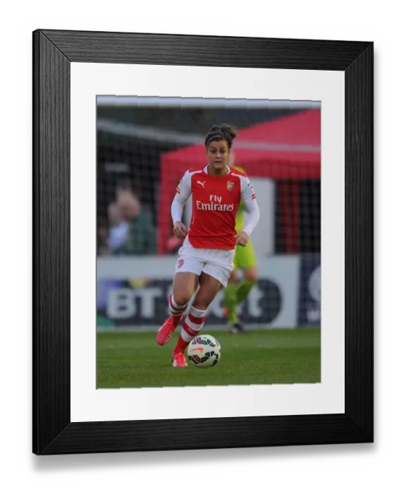 Framed Print : Jemma Rose in Action: Arsenal Ladies vs. Bristol Academy WSL Match