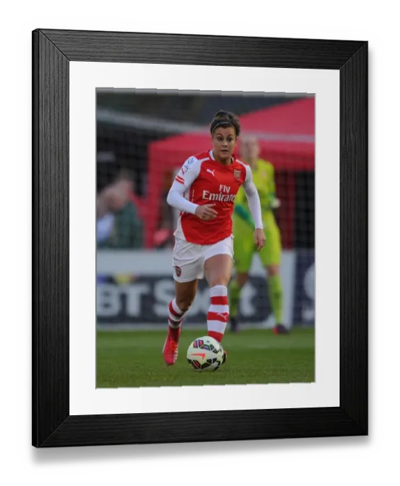 Framed Print : Jemma Rose in Action: Arsenal Ladies vs. Bristol Academy (WSL Match)