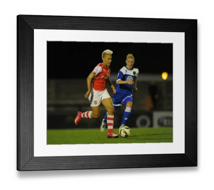 Framed Print : Clash of Talents: Lianne Sanderson vs. Sophie Ingle - Arsenal Ladies vs. Bristol Academy WSL Match Framed Print : Clash of Talents: Lianne Sanderson vs. Sophie Ingle - Arsenal Ladies vs. Bristol Academy WSL Match