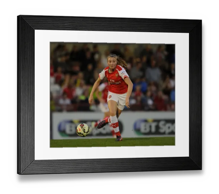 Framed Print : Leah Williamson in Action: Arsenal Ladies vs. Bristol Academy, WSL (2015)