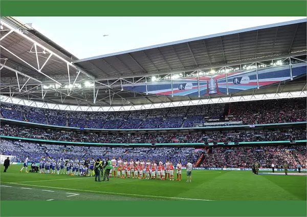Arsenal and Reading Face Off at FA Cup Semi-Final, Wembley Stadium, 2015