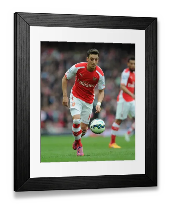 Framed Print : Mesut Ozil in Action: Arsenal vs. Chelsea, Premier League 2014 / 15 Framed Print : Mesut Ozil in Action: Arsenal vs. Chelsea, Premier League 2014 / 15